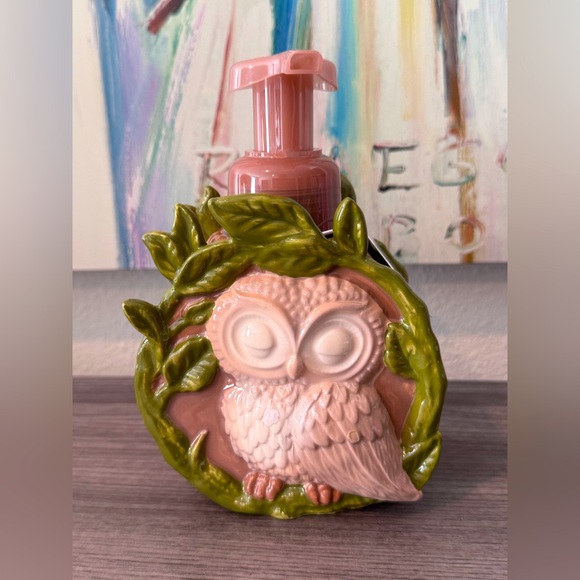 Owl Soap Dispenser Bath and Body Works - Picture 1 of 3